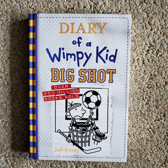 Diary of a Wimpy Kid Other - Children's Book Diary of A Wimpy Kid Big Shot Book 16 Hard Back